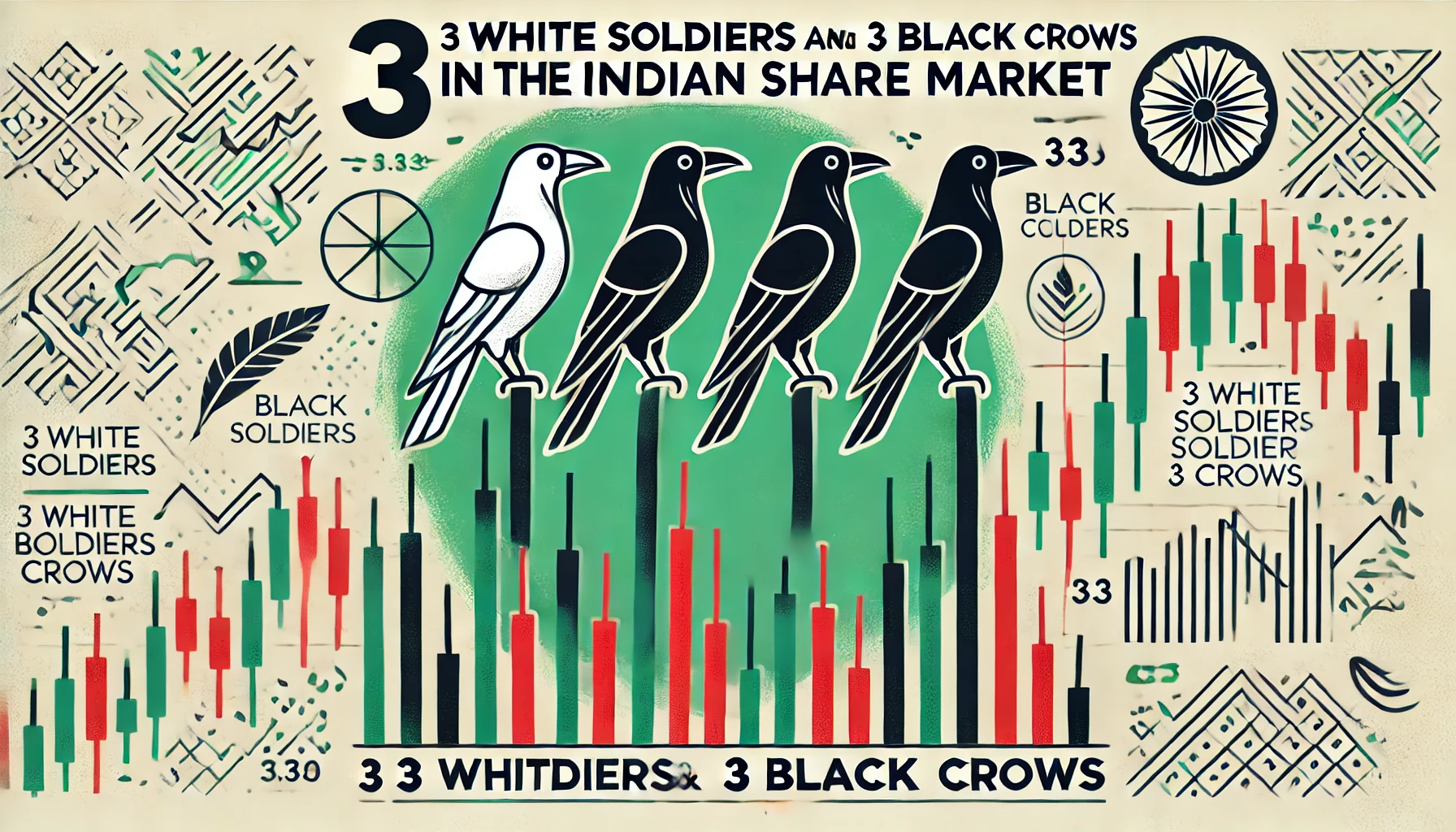 3 White Soldiers and 3 Black Crows