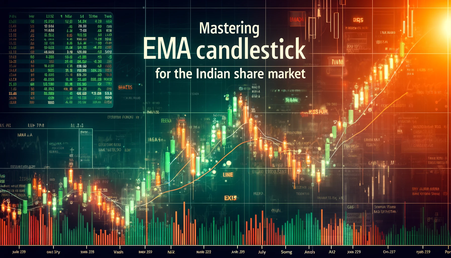 ema candlestick chart