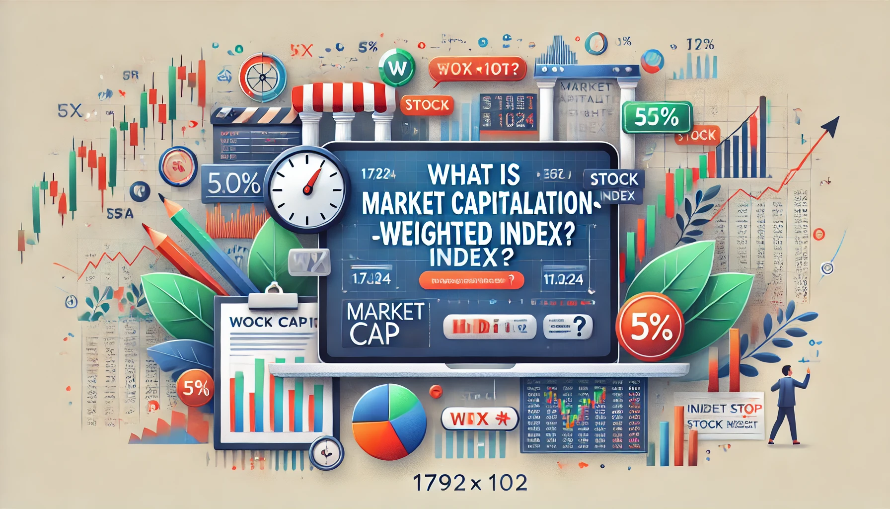 What is market capitalization-weighted index